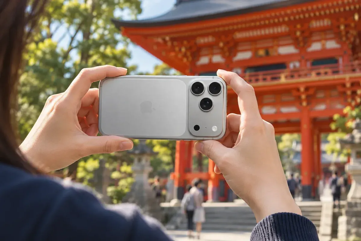 iPhone 17 Proの使用イメージ(AI生成)