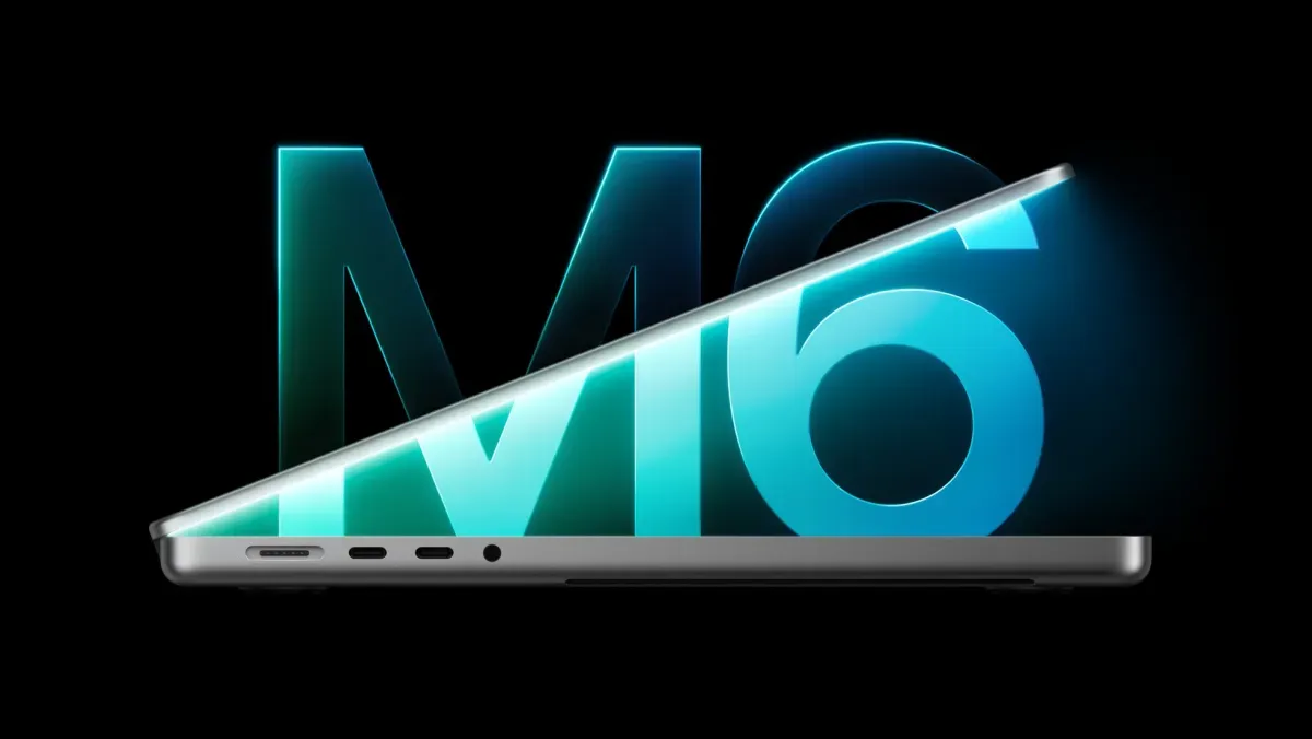 M6搭載14インチMacBook Pro(Apple公式画像)