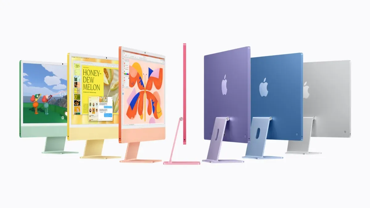 新しいiMac(M6)のApple公式画像