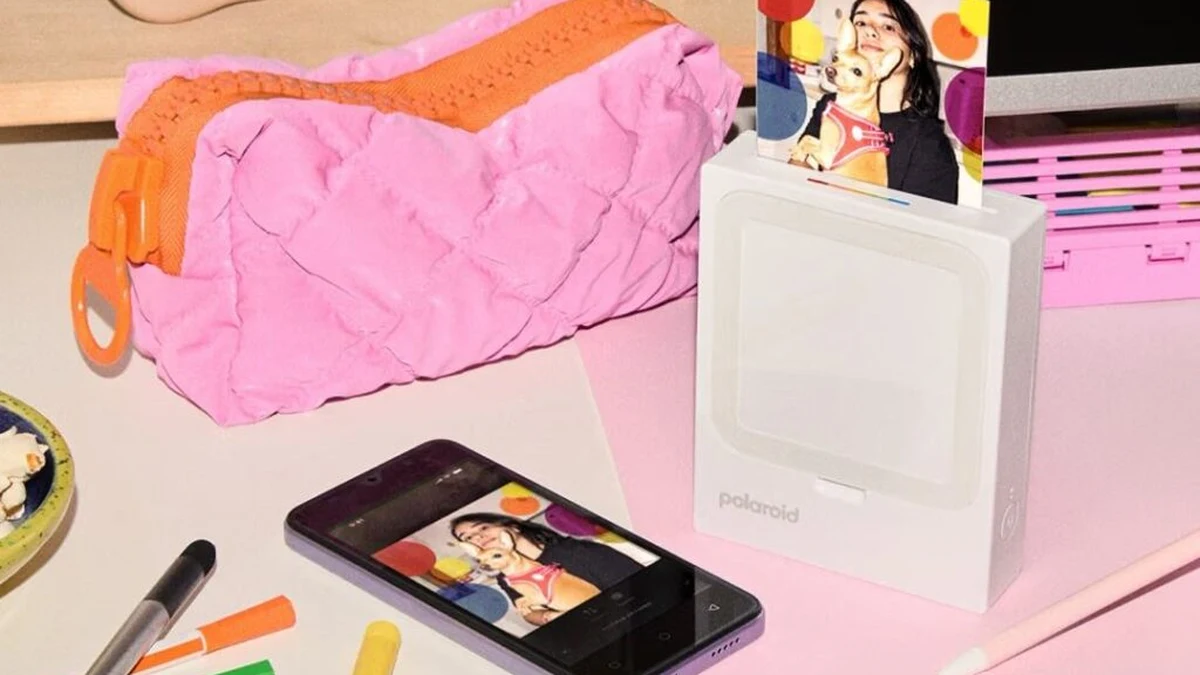 Polaroid Hi-Print 3x3 使用イメージ